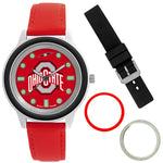 Ohio State Buckeyes Unisex Colors Watch Gift Set