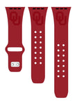Oklahoma Sooners Engraved Apple Watch Band