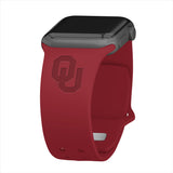 Oklahoma Sooners Engraved Apple Watch Band