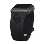 Oklahoma Sooners Engraved Apple Watch Band