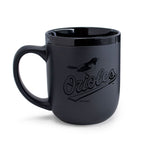 Baltimore Orioles Black Matte Ceramic Mug 17 oz.