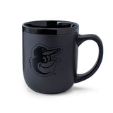 Baltimore Orioles Black Matte Ceramic Mug 17 oz.