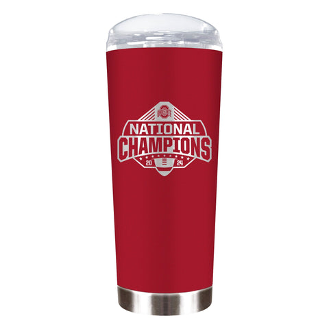 Ohio State Buckeyes 2024 National Champions 18oz Roadie Tumbler