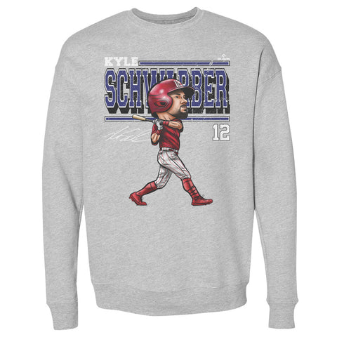 Kyle Schwarber Philadelphia Cartoon WHT