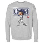 Shohei Ohtani Los Angeles D Cartoon WHT