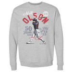 Matt Olson Atlanta 50 Homers WHT