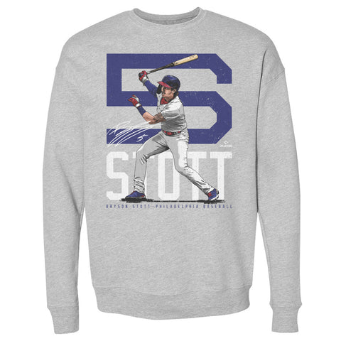 Bryson Stott Philadelphia Bold Number WHT