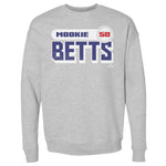 Mookie Betts Retro Font WHT