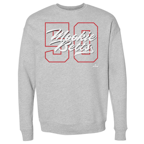 Mookie Betts Los Angeles D Number Script WHT