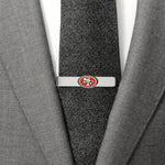 San Francisco 49er's Cufflinks and Tie Bar Gift Set