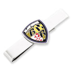 Baltimore Ravens Head Cufflinks and Shield Tie Bar Gift Set