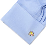 Baltimore Ravens Shield Cufflinks and Tie Bar Gift Set