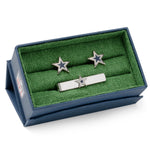 Dallas Cowboys Cufflinks and Tie Bar Gift Set