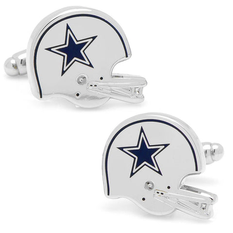 Retro Dallas Cowboys Helmet Cufflinks