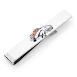 Denver Broncos Cufflinks and Tie Bar Gift Set