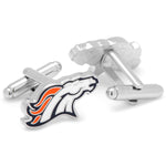 Denver Broncos Cufflinks and Tie Bar Gift Set