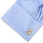 Kansas City Chiefs Cufflinks and Tie Bar Gift Set
