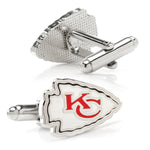 Kansas City Chiefs Cufflinks and Tie Bar Gift Set