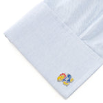 University of Kansas Jayhawks Cufflinks and Tie Bar Gift Set