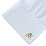 University of Kansas Jayhawks Cufflinks and Tie Bar Gift Set