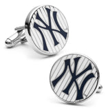 MLB New York Yankees Pinstripe Cufflink and Tie Bar Gift Set