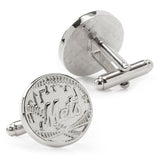 MLB New York Mets Silver Edition Cufflinks