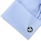 MLB New York Yankees Cufflinks and Tie Bar Gift Set