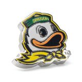 NCAA Oregon Ducks Mascot Cufflinks and Lapel Pin Gift Set