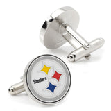 Pittsburgh Steelers Cufflinks and Tie Bar Gift Set