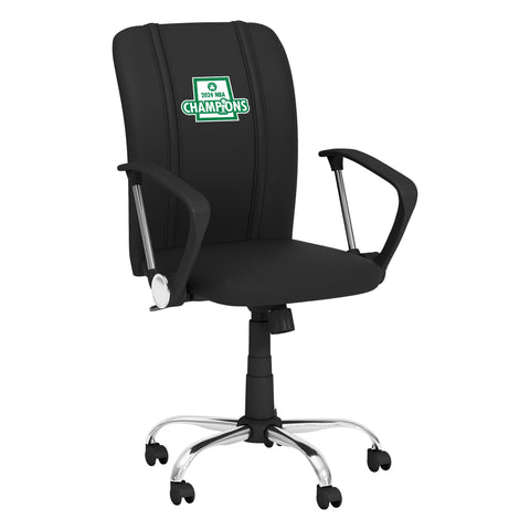 Curve Task Chair with Boston Celtics 2024 NBA Champions