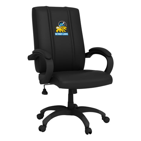 Office Chair 1000 with Detroit Lions Classic Logo