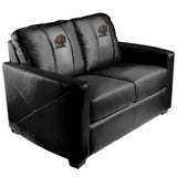 Silver Loveseat with Buffalo American Logo Panel