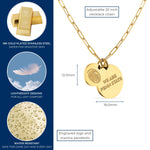 Penn State Paperclip Necklace