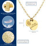 Penn State Paperclip Necklace