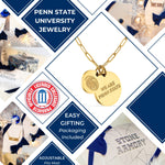 Penn State Paperclip Necklace