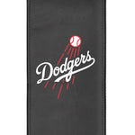 Silver Club Chair with Los Angeles Dodgers Logo