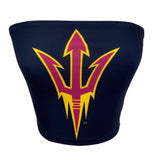 Arizona State ASU Black Tube Top