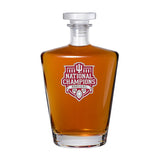 2025-26 Indiana National Champ Royal Decanter