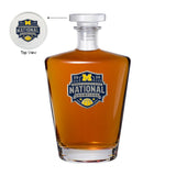 2026 Michigan Basketball Championship Royal Decanter