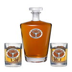 University of Texas at Austin Royal Decanter with 2 Glasses