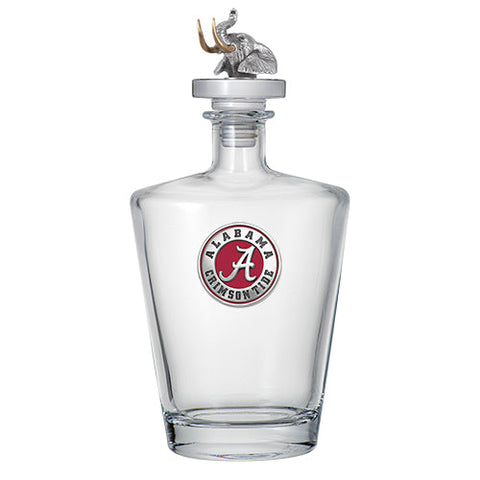 University of Alabama Crimson Tide Royalty Decanter with 3D Top