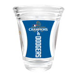 Los Angeles Dodgers 2024 World Series Champions 2 oz. Party Shot Glass