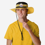 Pittsburgh Steelers Team Stripe Boonie Hat