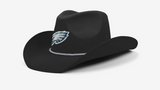 Philadelphia Eagles Black Rhinestone Logo Cowboy Hat