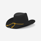 Pittsburgh Steelers Team Color Rhinestone Logo Cowboy Hat