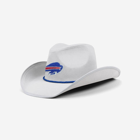 Buffalo Bills Rhinestone Cowboy Hat