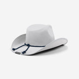 Dallas Cowboys White Rhinestone Logo Cowboy Hat