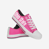 Ohio State Buckeyes Womens Highlights Low Top Canvas Shoe