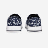 Dallas Cowboys Womens Low Top Repeat Print Canvas Shoe