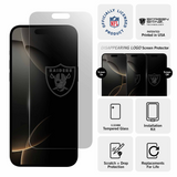 Las Vegas Raiders iPhone Clear Screen Protector